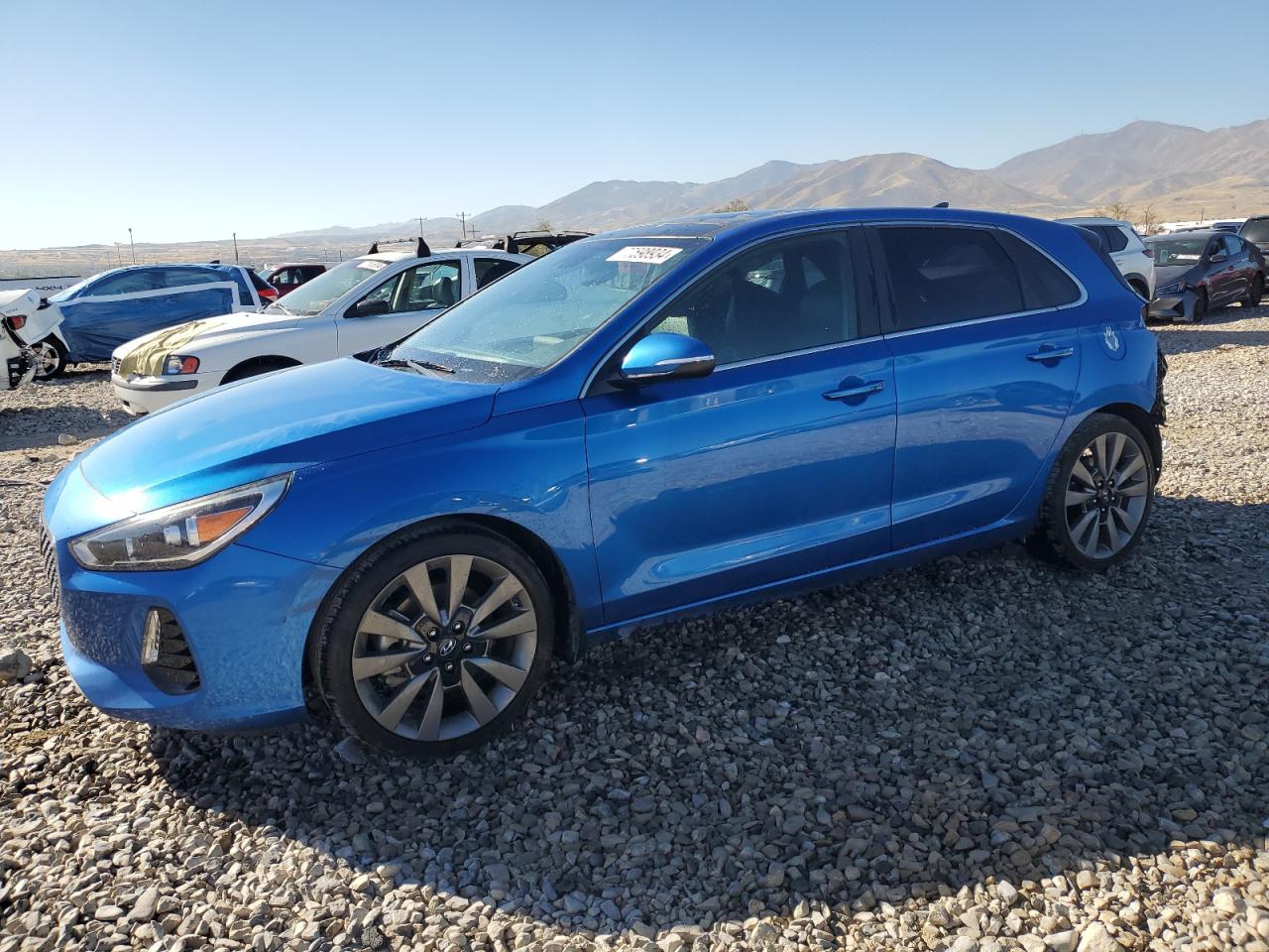 2018 Hyundai Elantra Gt Sport VIN: KMHH55LC1JU032985 Lot: 77598934