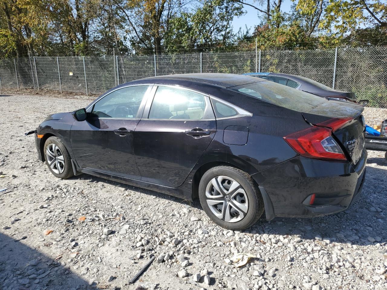 2018 Honda Civic Lx VIN: 19XFC2F5XJE018837 Lot: 75252314