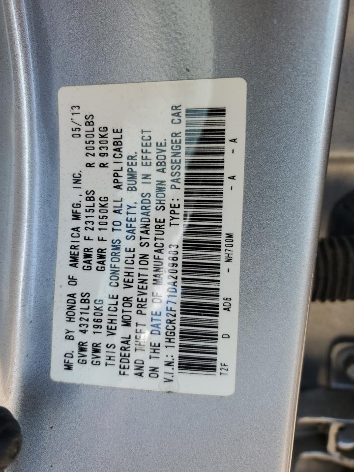 1HGCR2F71DA209803 2013 Honda Accord Ex