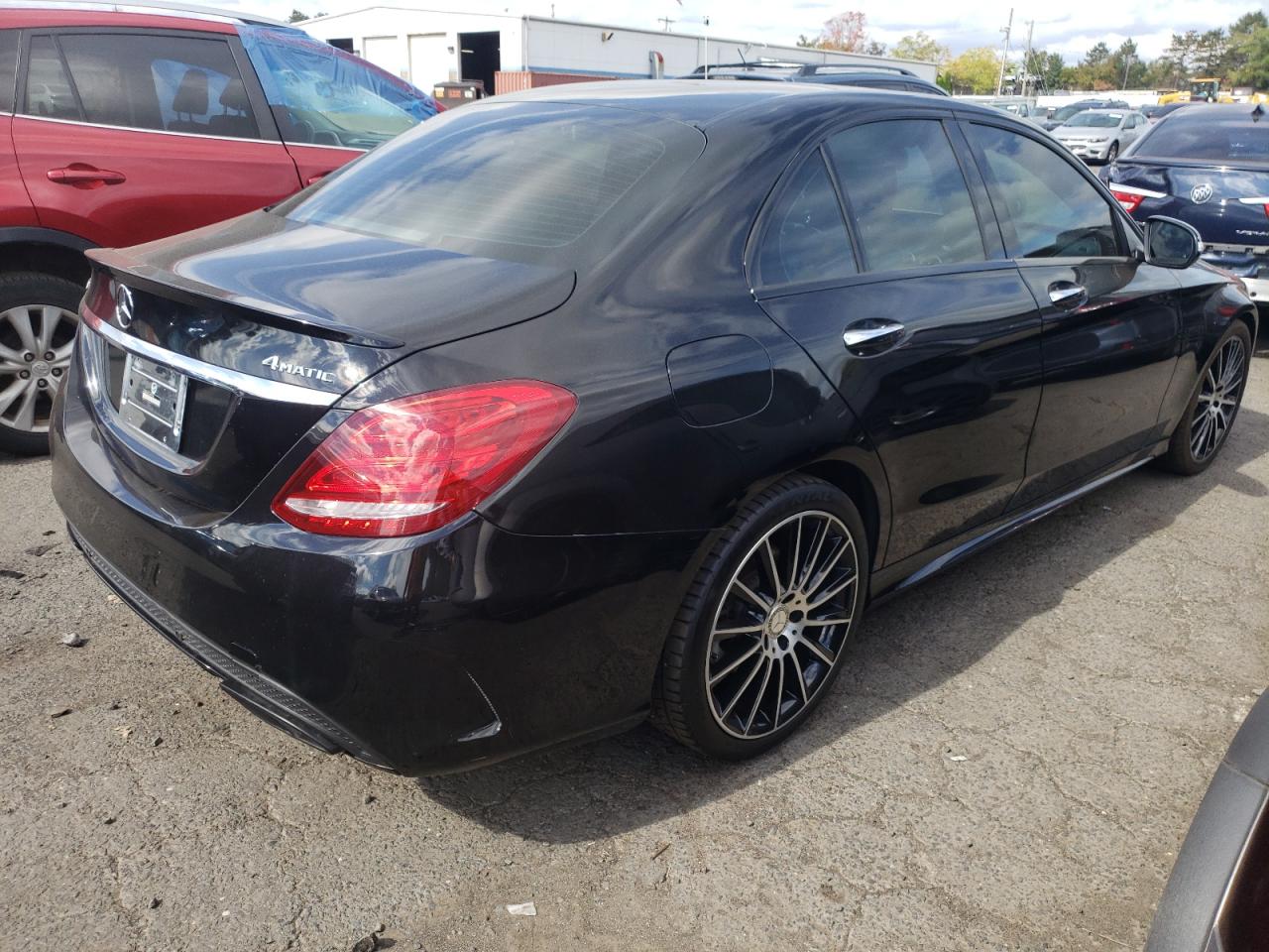 VIN 55SWF4KBXFU067907 2015 MERCEDES-BENZ C-CLASS no.3