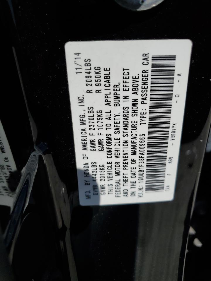 19UUB1F38FA009665 2015 Acura Tlx