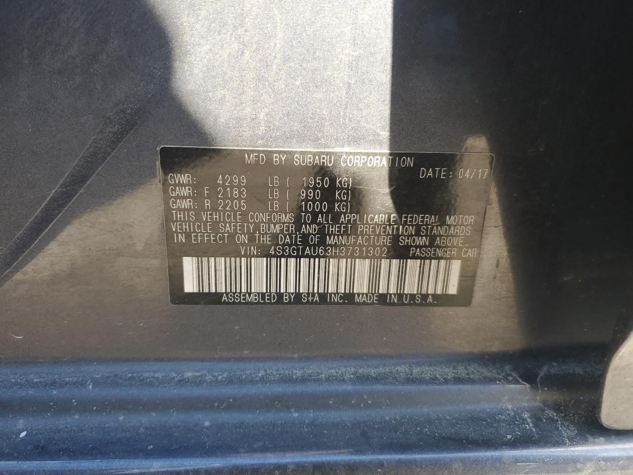 2017 Subaru Impreza - Image 13