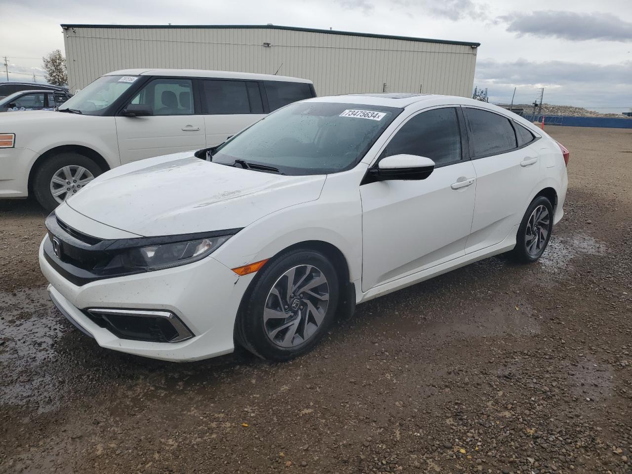 2HGFC2F71KH020789 2019 HONDA CIVIC - Image 1