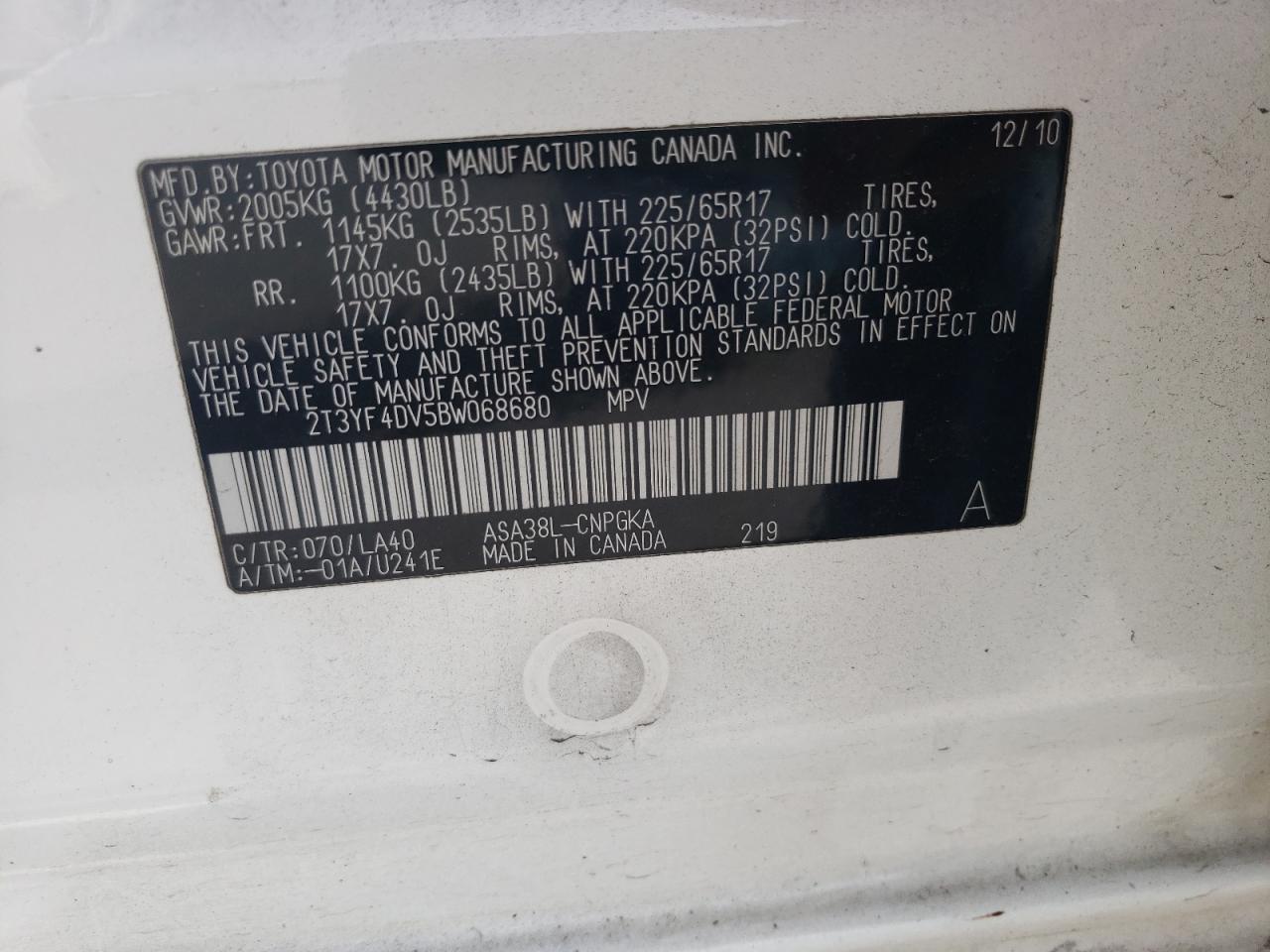 2011 Toyota RAV 4 - Image 13