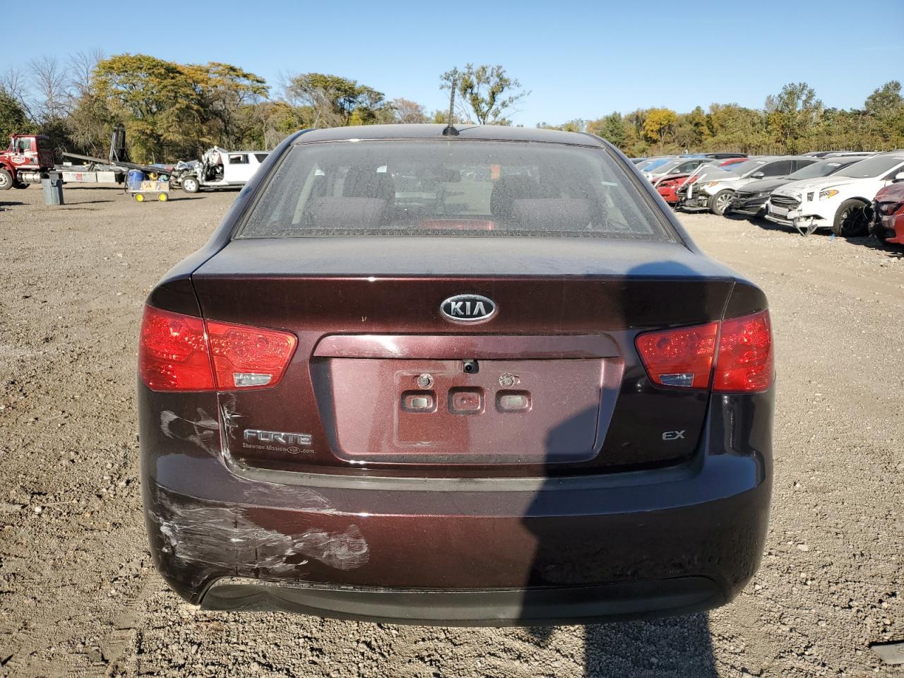 2010 Kia Forte Ex VIN: KNAFU4A25A5311138 Lot: 76080534