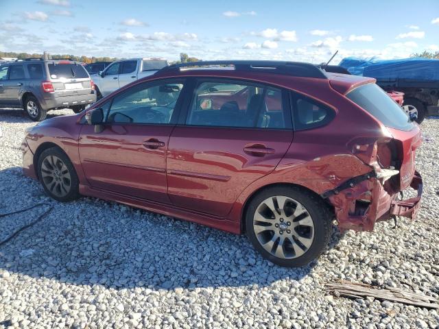  SUBARU IMPREZA 2015 Burgundy