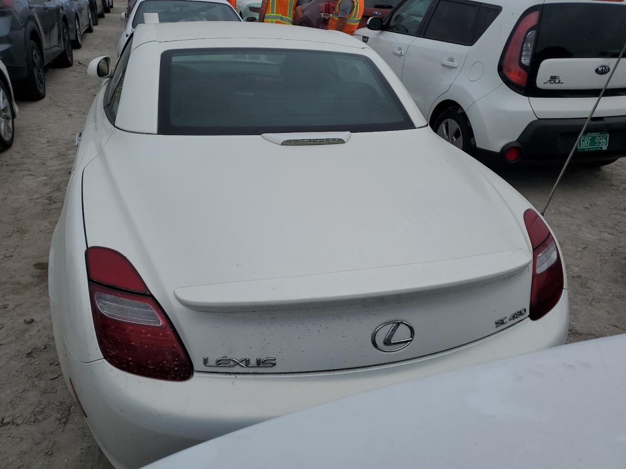 2006 Lexus Sc 430 VIN: JTHFN48Y969002457 Lot: 76567494