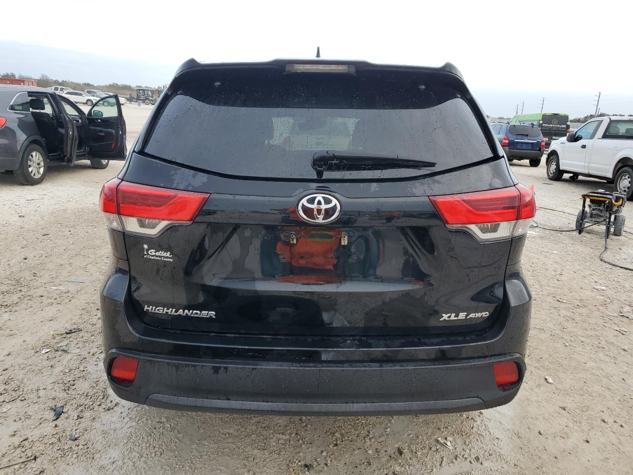 2019 Toyota Highlander Se VIN: 5TDJZRFH6KS600792 Lot: 75663454