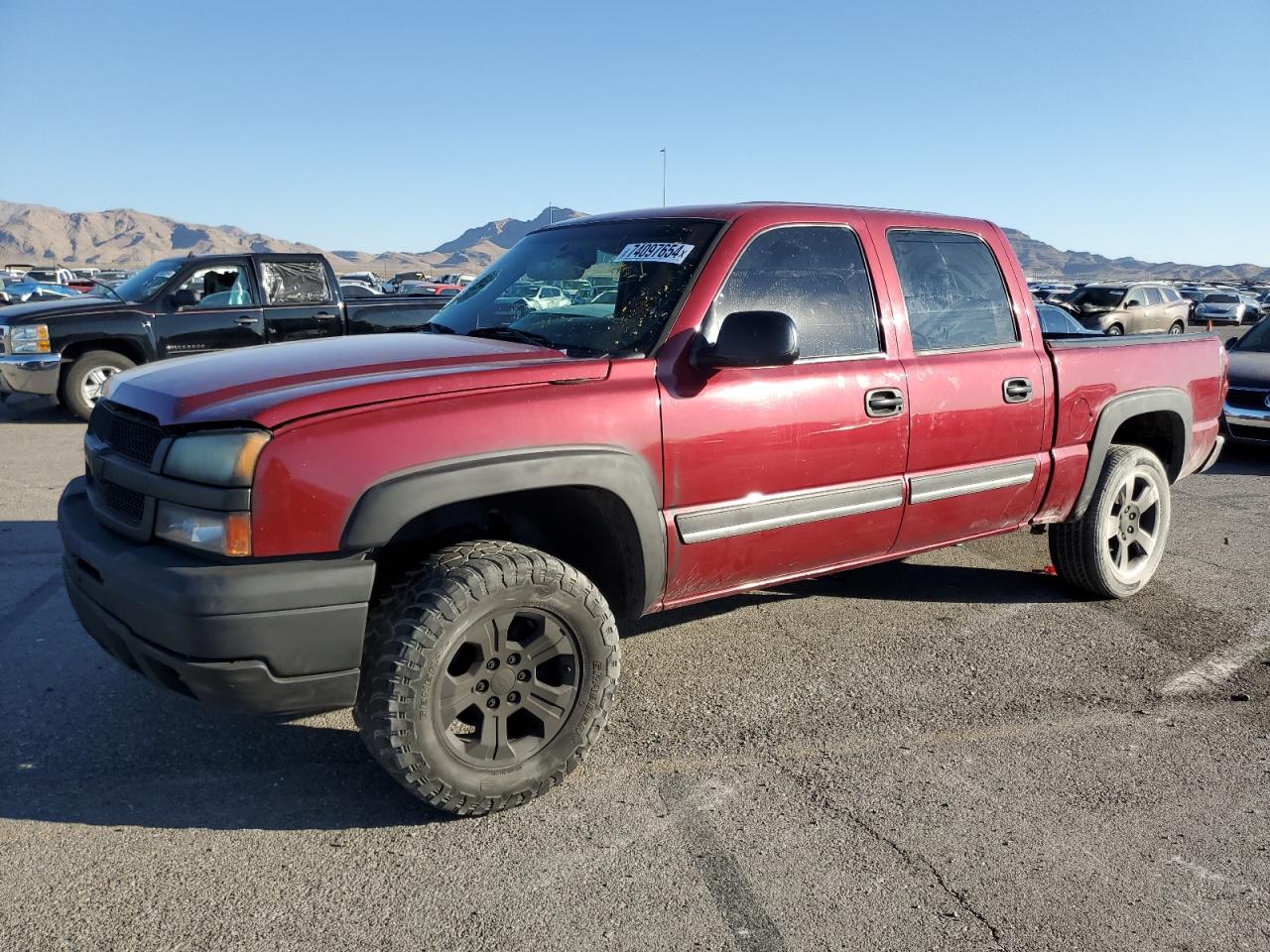 2005 Chevrolet Silverado K1500 VIN: 2GCEK13T951373772 Lot: 74097654