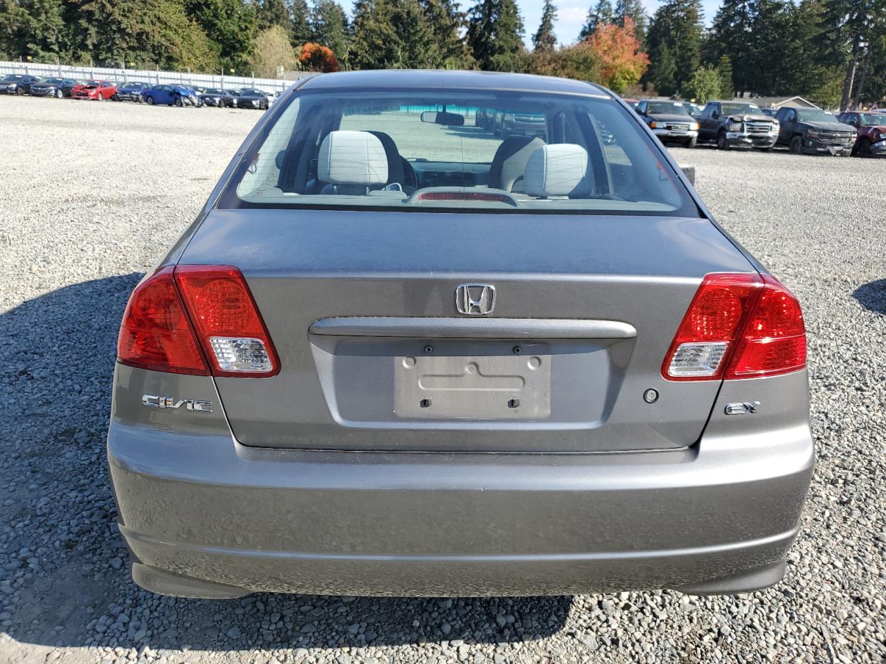 2005 Honda Civic Ex VIN: 2HGES26755H554042 Lot: 74981244