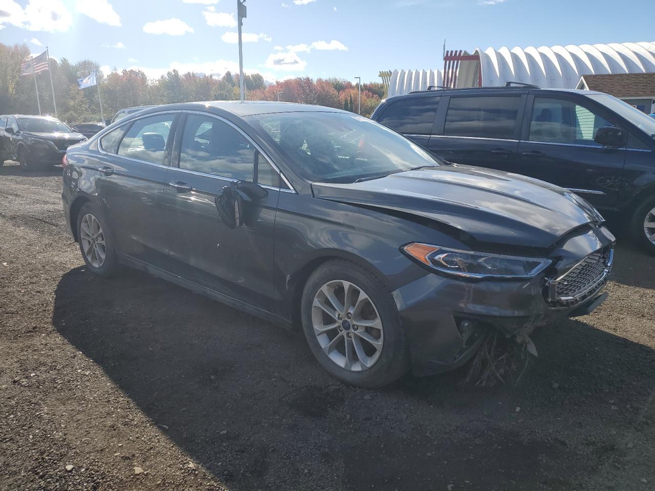 2019 Ford Fusion Titanium VIN: 3FA6P0SU5KR285213 Lot: 76445084