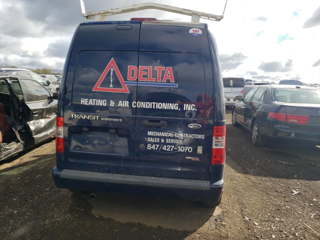 2010 Ford Transit Connect Xlt VIN: NM0LS7BN6AT012935 Lot: 75675004