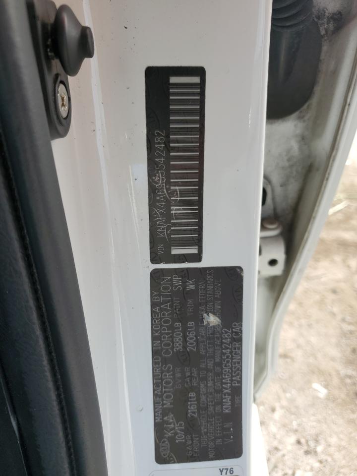 2016 Kia Forte Lx VIN: KNAFX4A69G5542482 Lot: 74561084