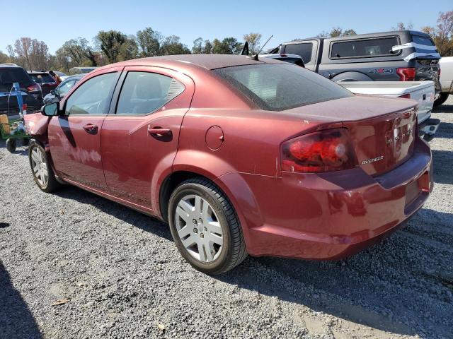  DODGE AVENGER 2014 Бордовий