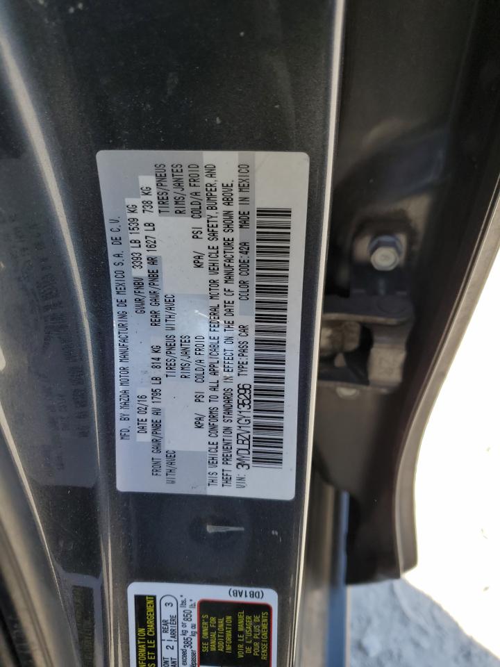 3MYDLBZV1GY135296 2016 Toyota Scion Ia