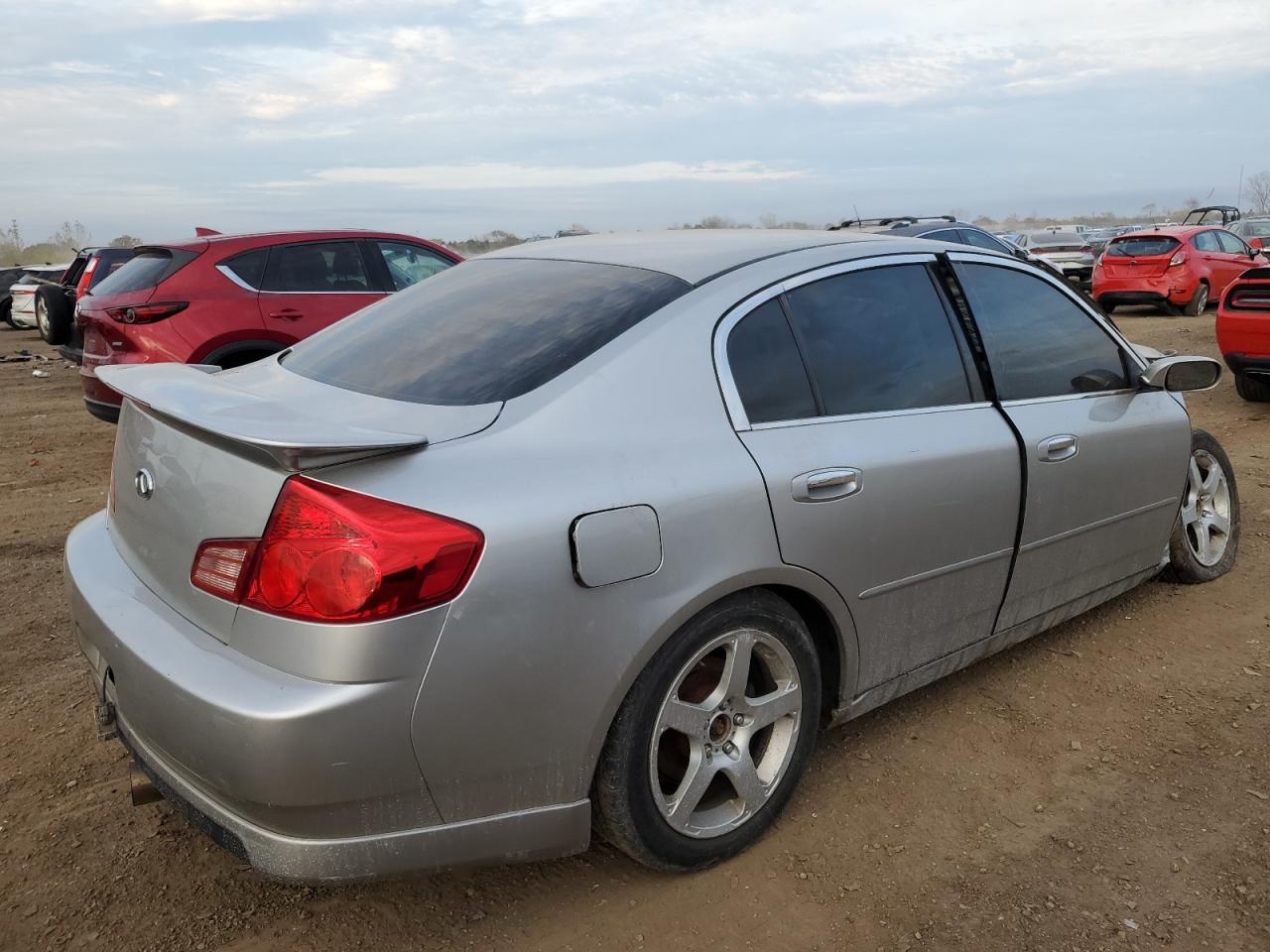 2003 Infiniti G35 silver null gas JNKCV51E03M318105 photo #4