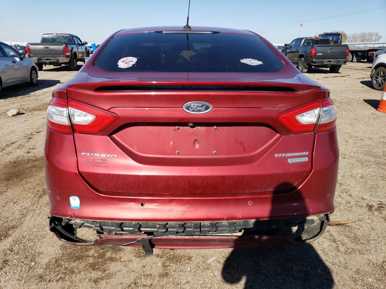 2014 Ford Fusion Titanium VIN: 3FA6P0K97ER157426 Lot: 78883754