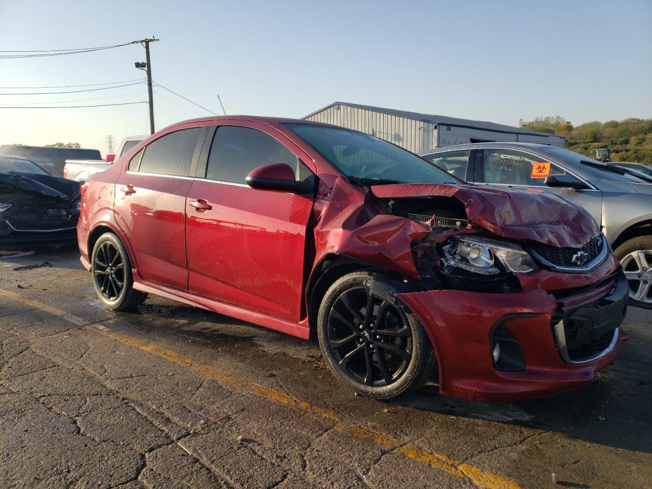 2018 Chevrolet Sonic Premier VIN: 1G1JF5SB1J4101257 Lot: 75029944