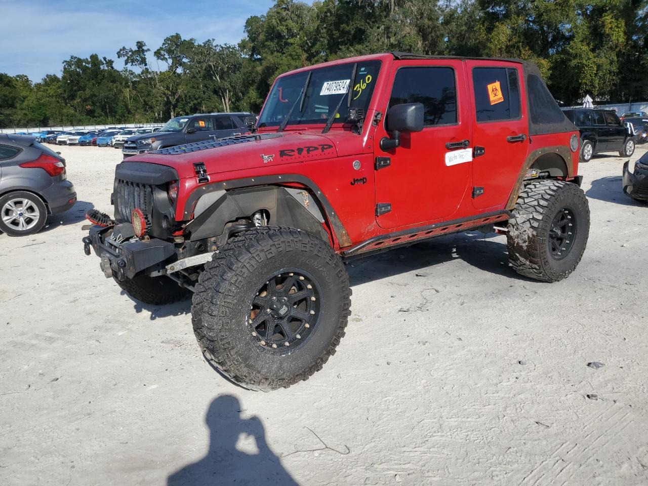 2007 Jeep Wrangler X VIN: 1J4GA39167L145734 Lot: 74079524