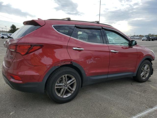  HYUNDAI SANTA FE 2017 Червоний