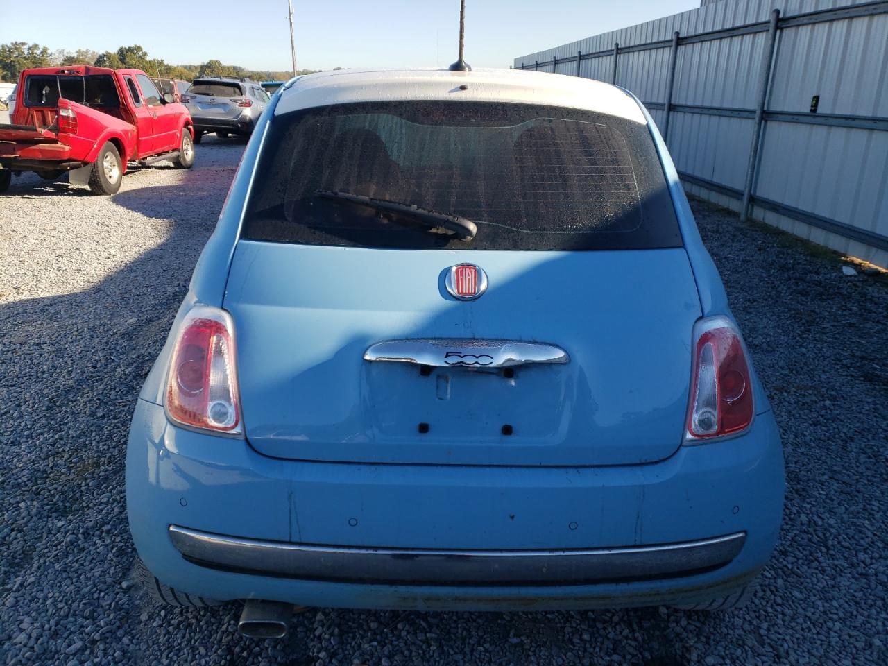 2015 Fiat 500 Lounge VIN: 3C3CFFCR7FT527980 Lot: 77017334