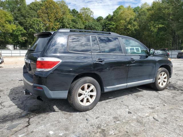  TOYOTA HIGHLANDER 2012 Черный