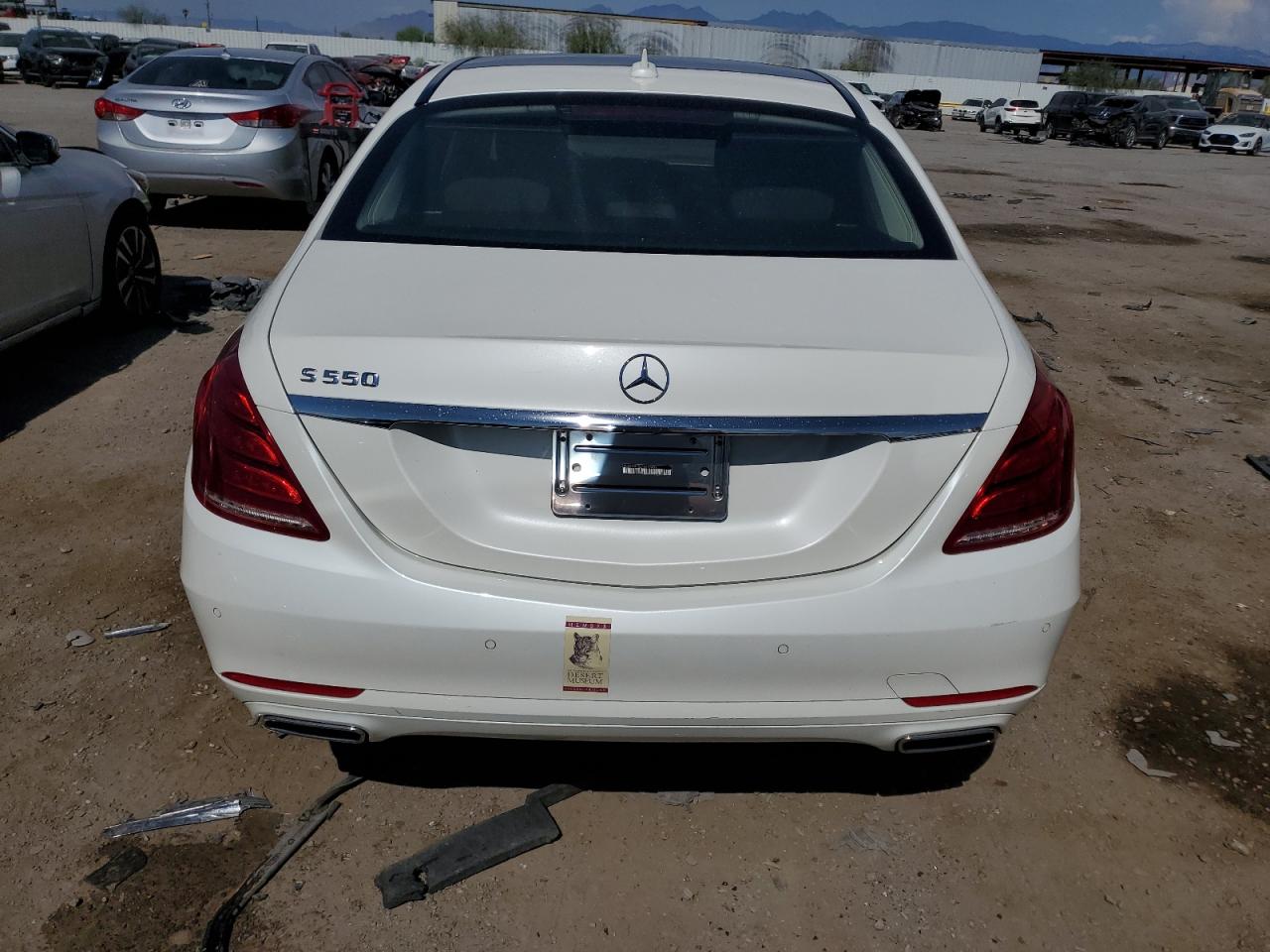 2015 Mercedes-Benz S 550 VIN: WDDUG8CB3FA081481 Lot: 75697964