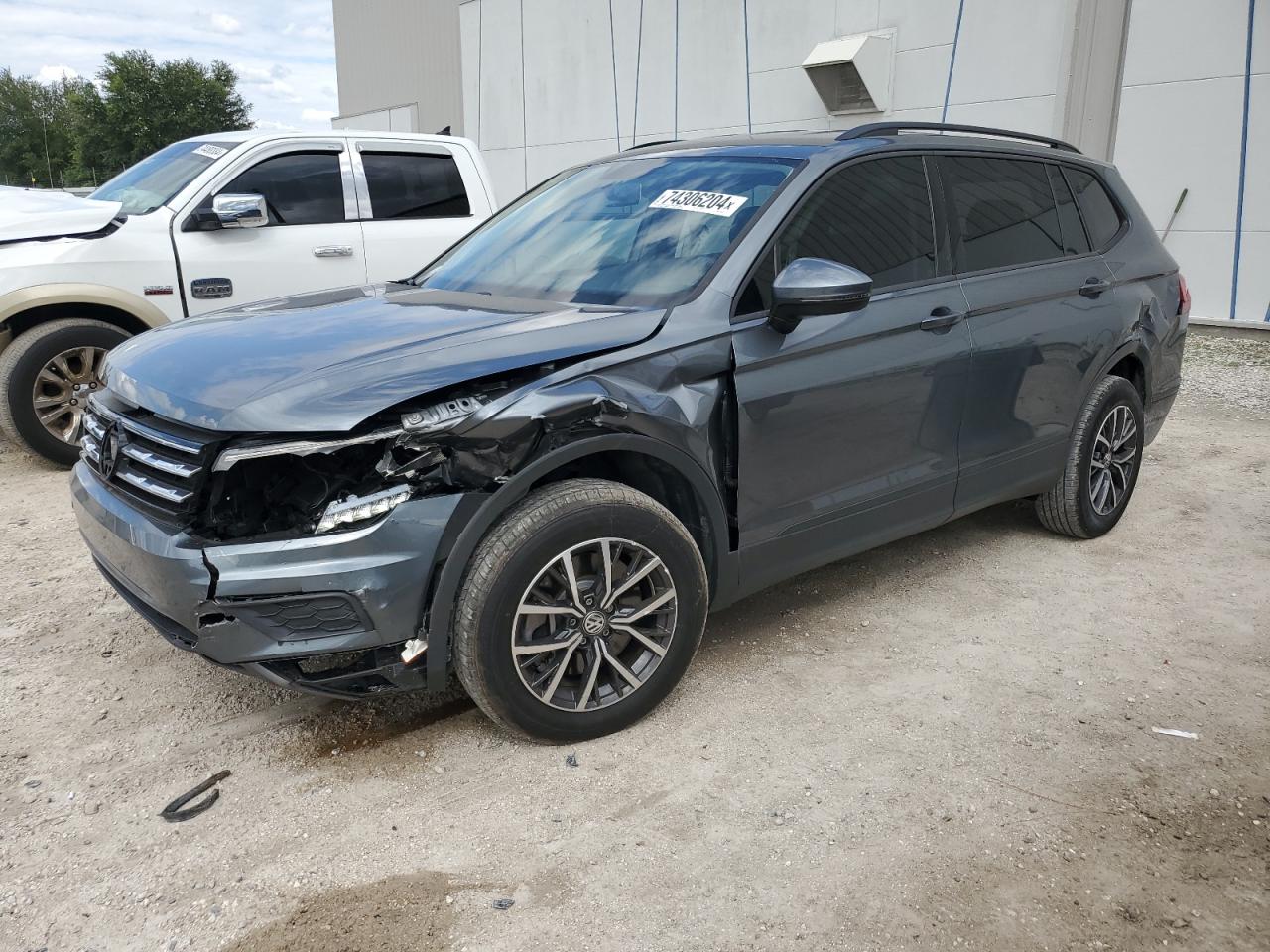 2021 Volkswagen Tiguan S VIN: 3VV1B7AXXMM133825 Lot: 74306204