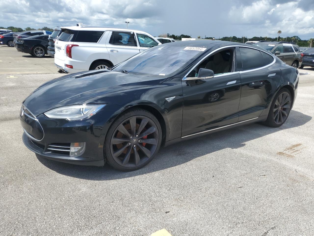 VIN 5YJSA1H25EFP66090 2014 TESLA MODEL S no.1