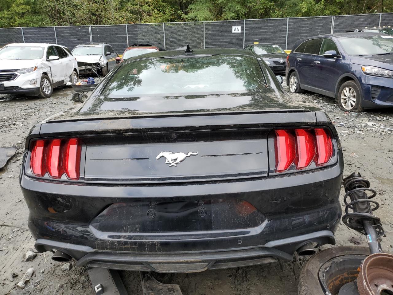 2022 Ford Mustang VIN: 1FA6P8TH4N5104187 Lot: 73956054