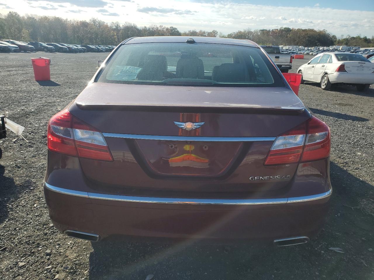 2012 Hyundai Genesis 4.6L VIN: KMHGC4DF4CU166705 Lot: 75038654