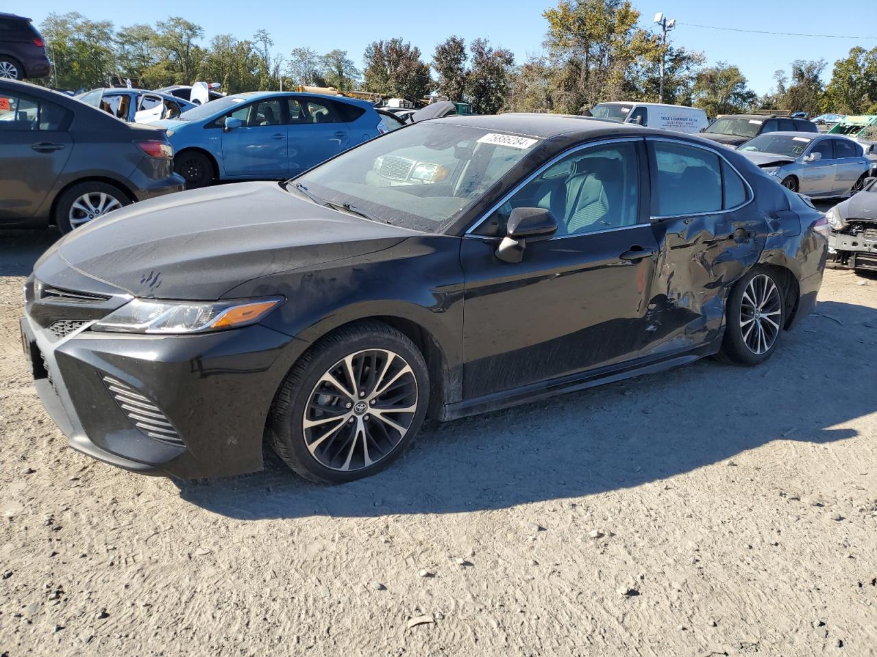 2020 Toyota Camry Se VIN: 4T1G11AK9LU915505 Lot: 75886284