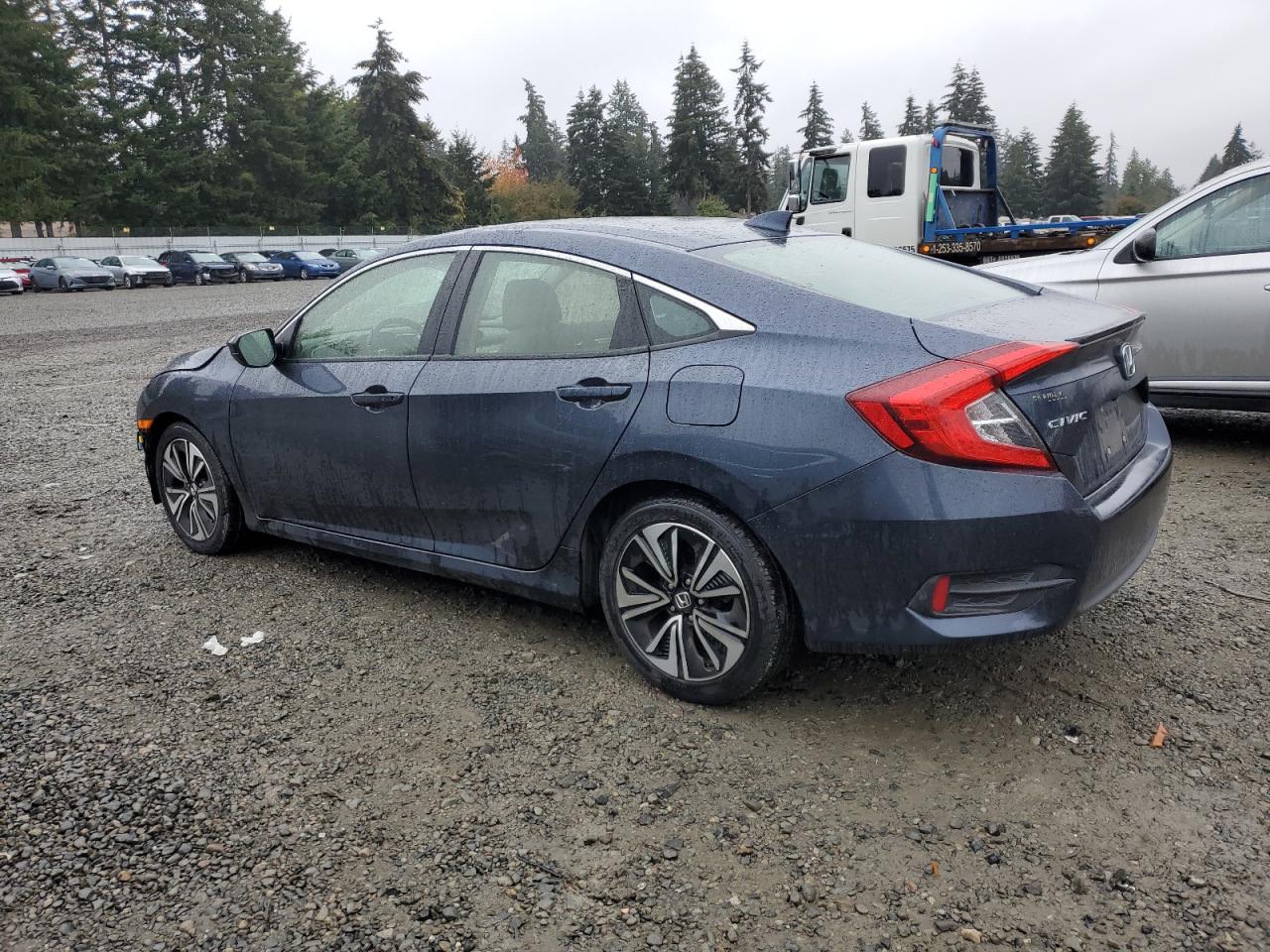 2018 Honda Civic Ex VIN: JHMFC1F39JX023096 Lot: 76261844