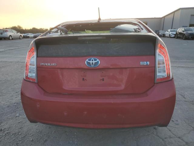  TOYOTA PRIUS 2013 Красный