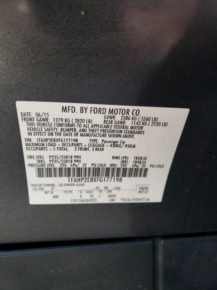 2015 Ford Taurus - Image 12