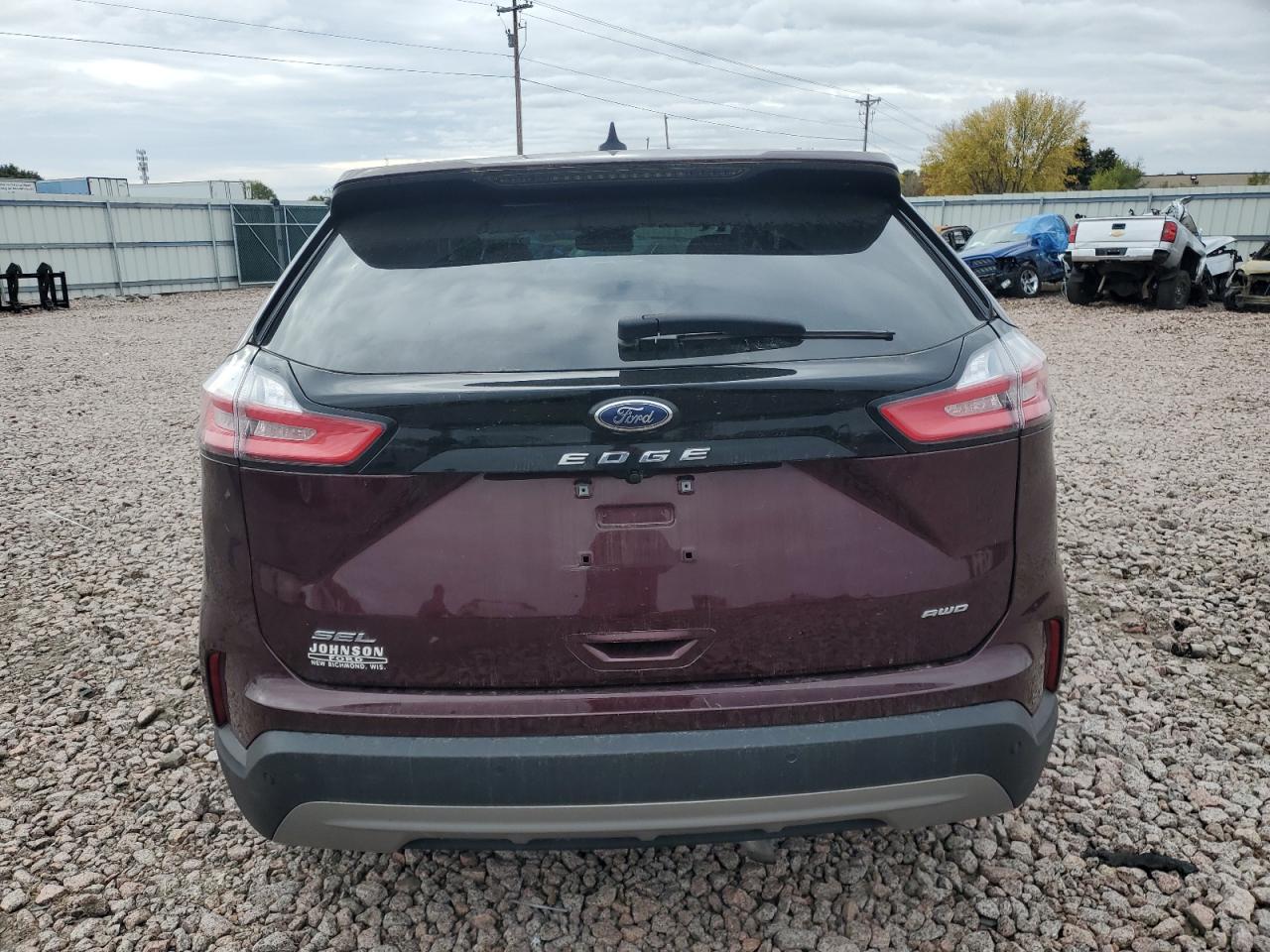 2021 Ford Edge Sel VIN: 2FMPK4J95MBA49501 Lot: 75557594