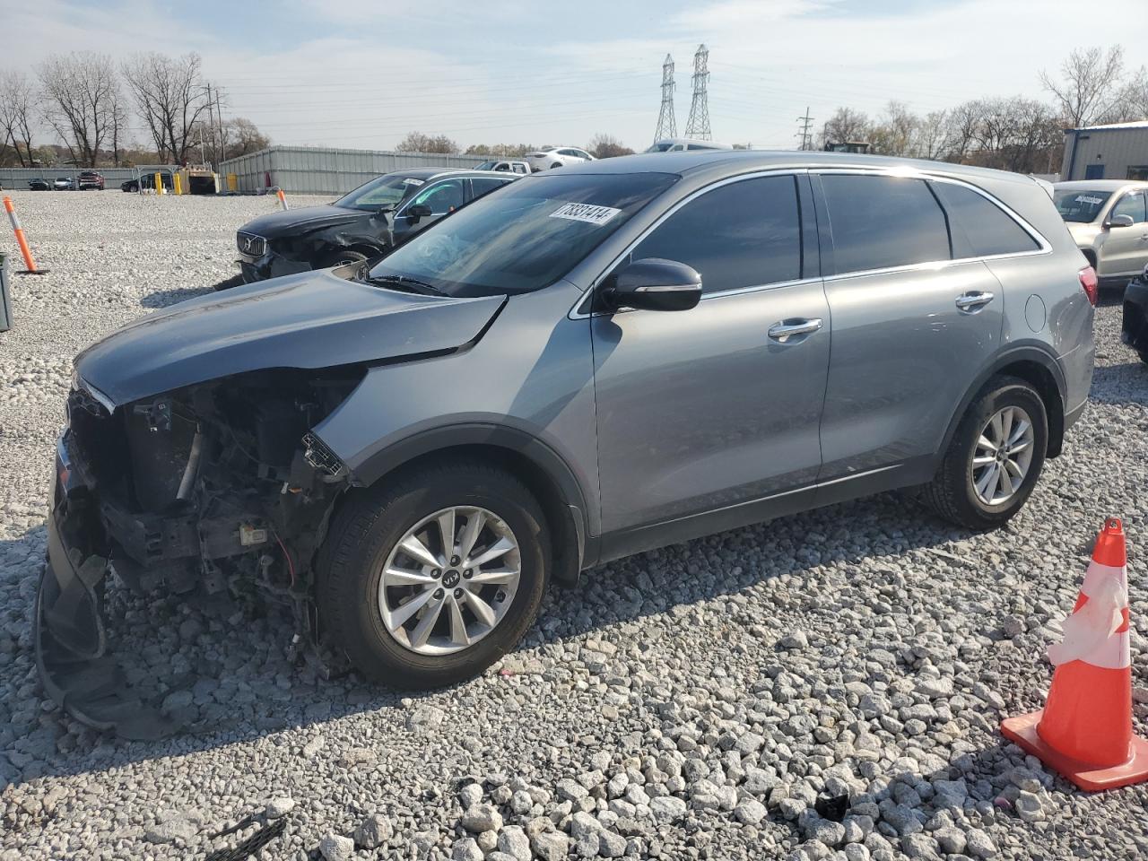 VIN 5XYPG4A37KG604989 2019 KIA SORENTO no.1