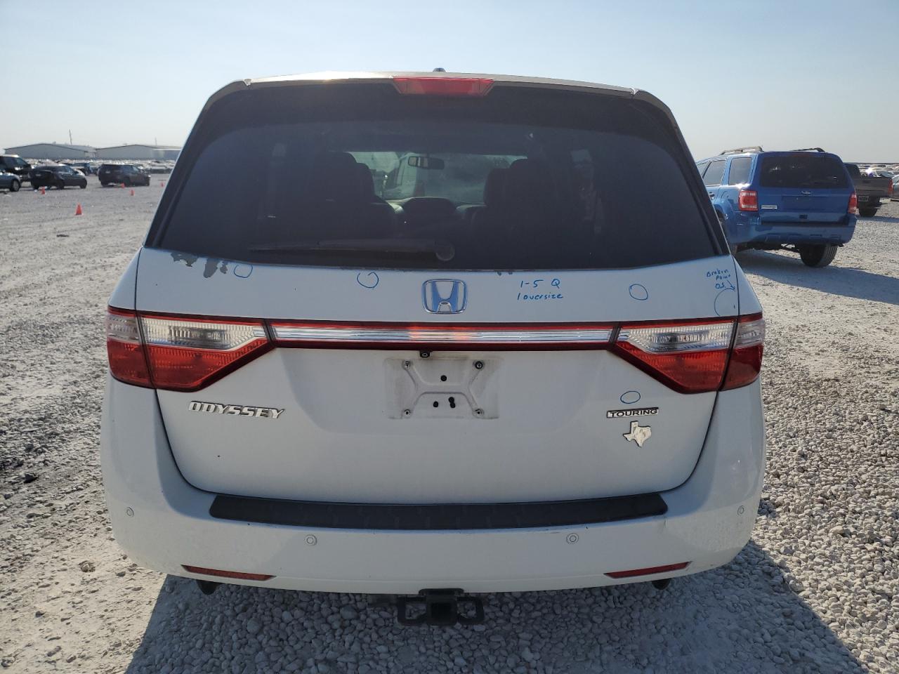 2011 Honda Odyssey Touring VIN: 5FNRL5H96BB047326 Lot: 75042184