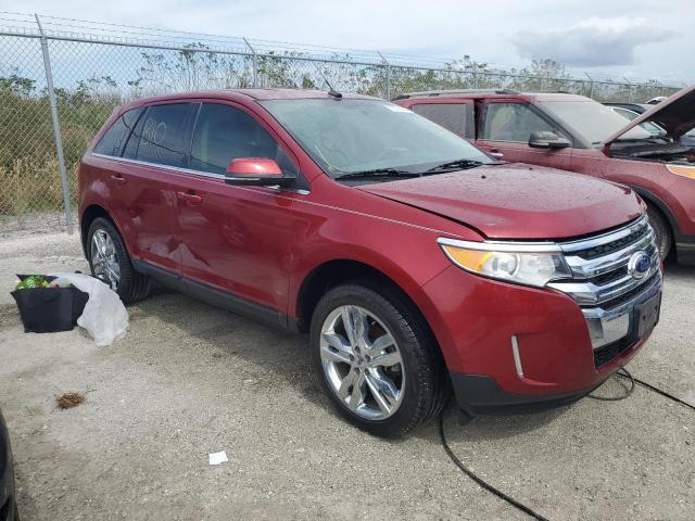  FORD EDGE 2014 Red