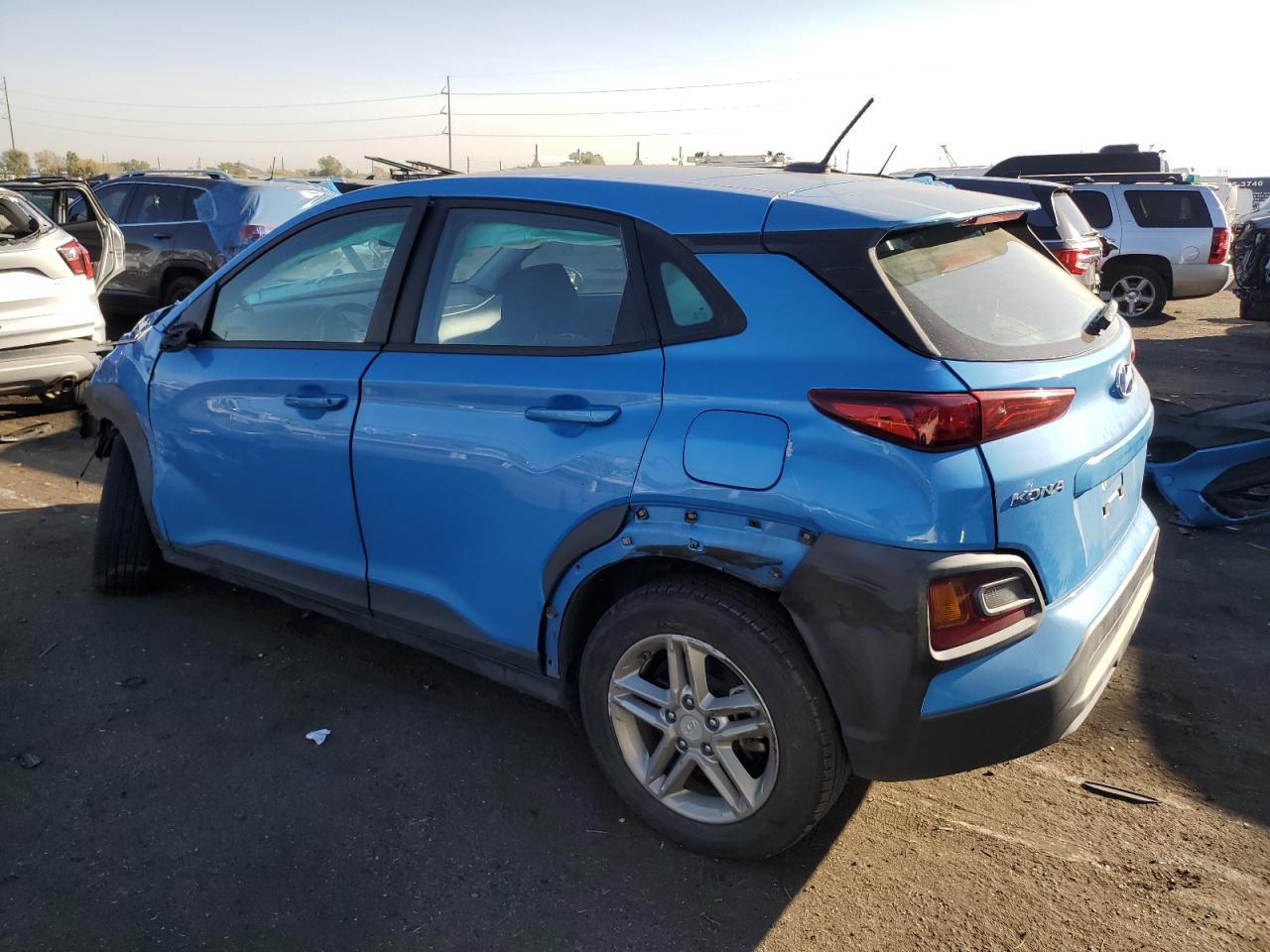 VIN KM8K1CAA4MU638163 2021 HYUNDAI KONA no.2