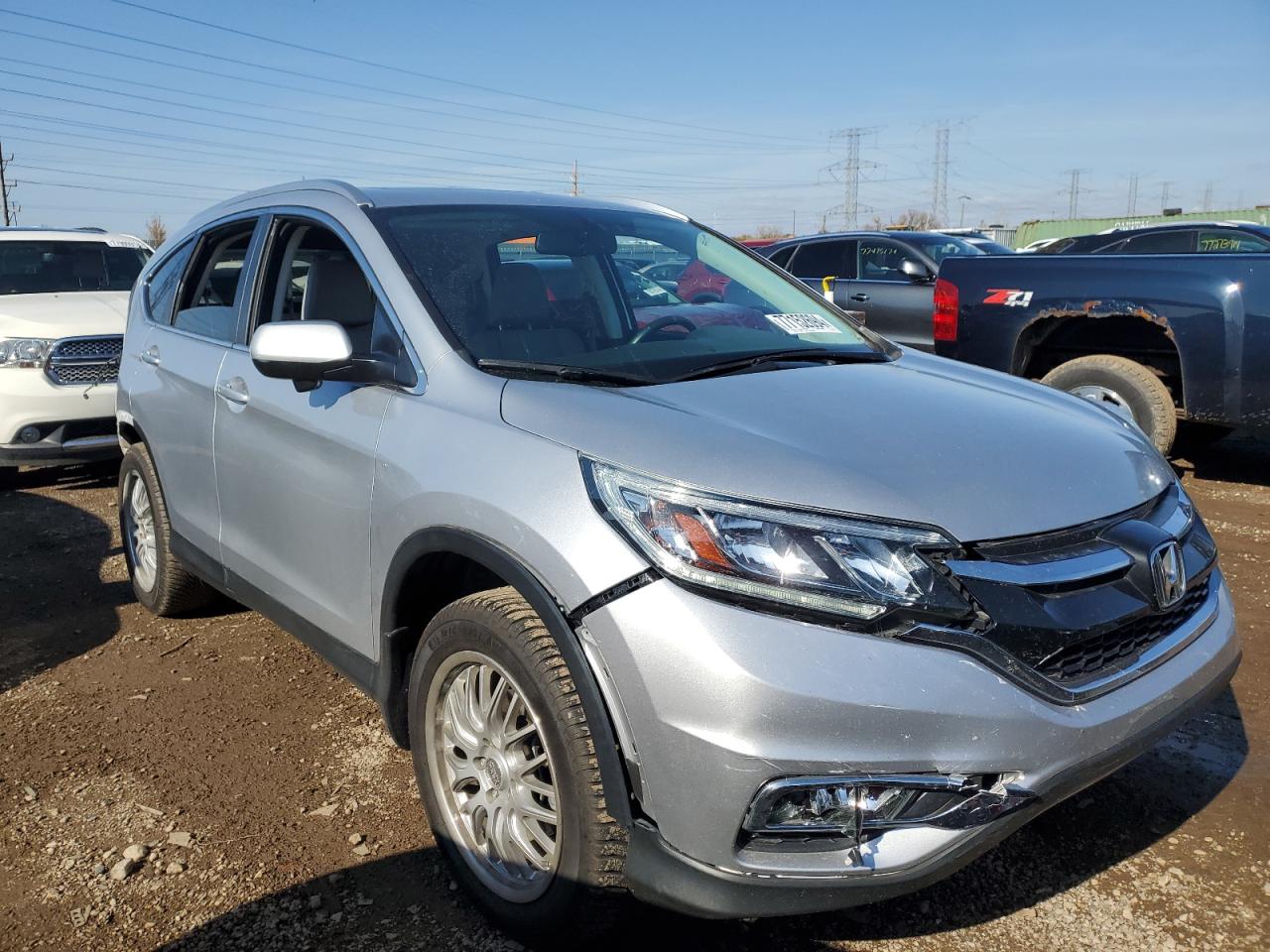 2HKRM3H73FH542459 2015 Honda Cr-V Exl