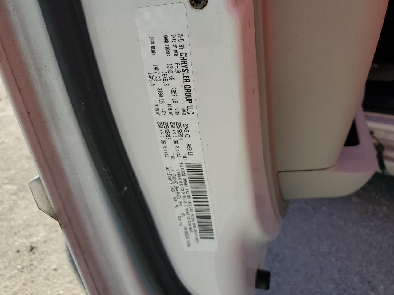 2010 Dodge Grand Caravan Sxt VIN: 2D4RN5D12AR434665 Lot: 85667435