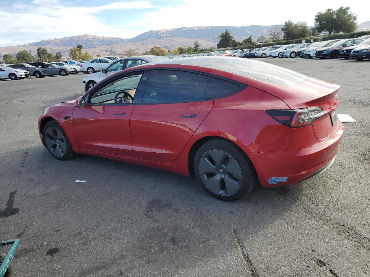 5YJ3E1EB6MF862077 2021 TESLA MODEL 3 - Image 2