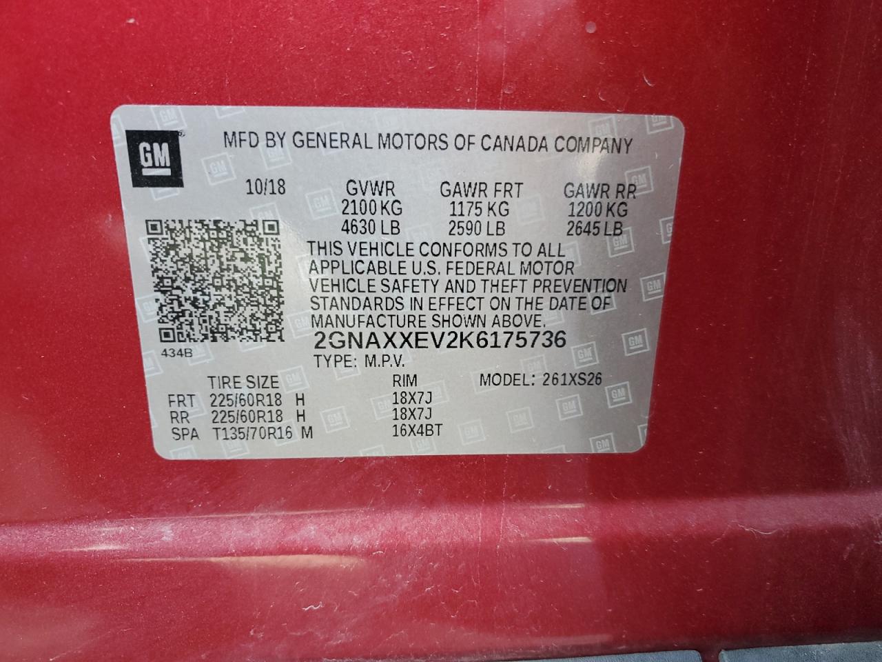2019 Chevrolet Equinox - Image 14