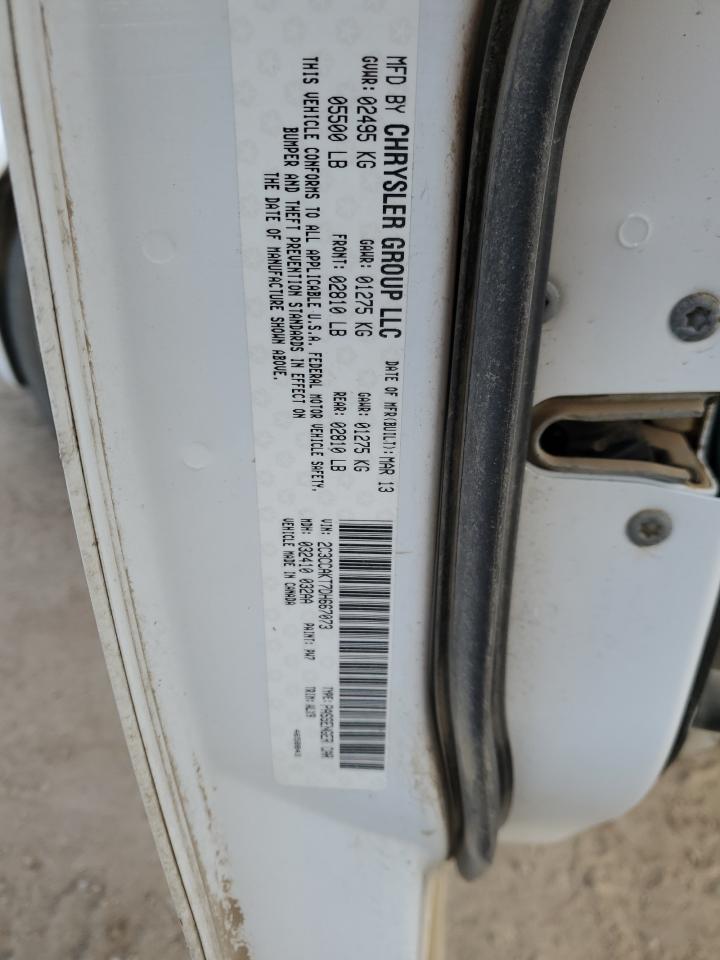 2013 Chrysler 300C VIN: 2C3CCAKT7DH667073 Lot: 77642154