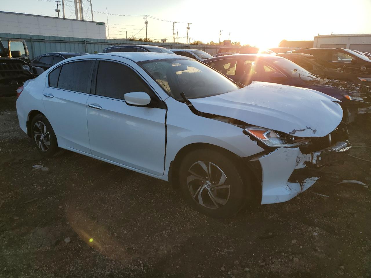 2017 Honda Accord Lx VIN: 1HGCR2F36HA160617 Lot: 76692444