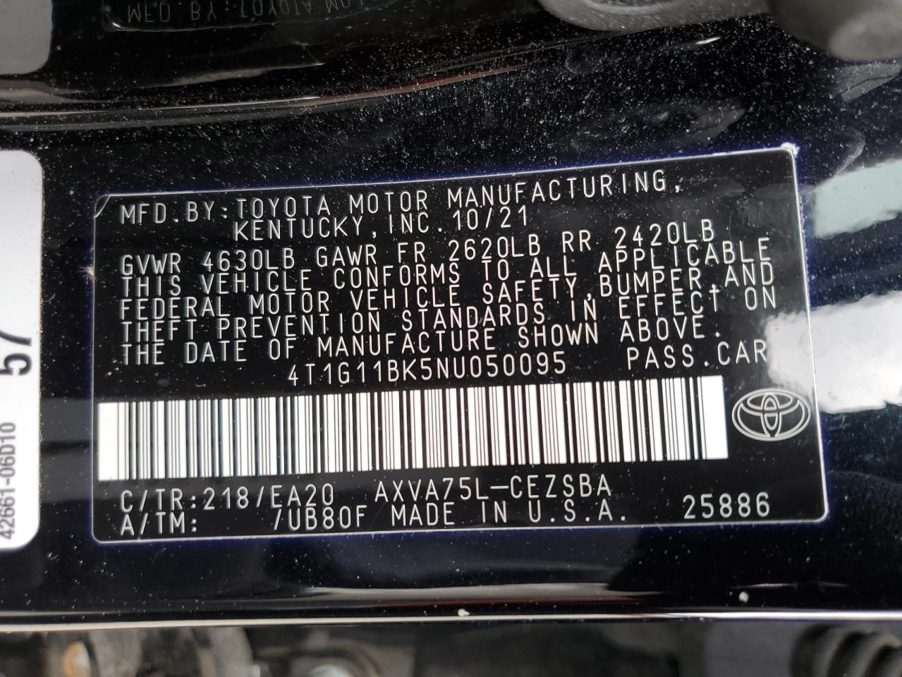 2022 Toyota Camry - Image 14