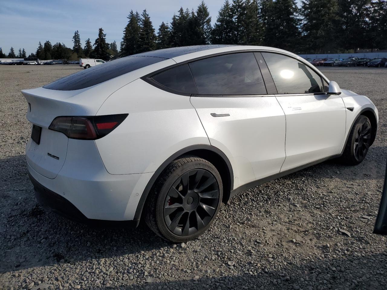 VIN 5YJYGDEE2MF213310 2021 TESLA MODEL Y no.3