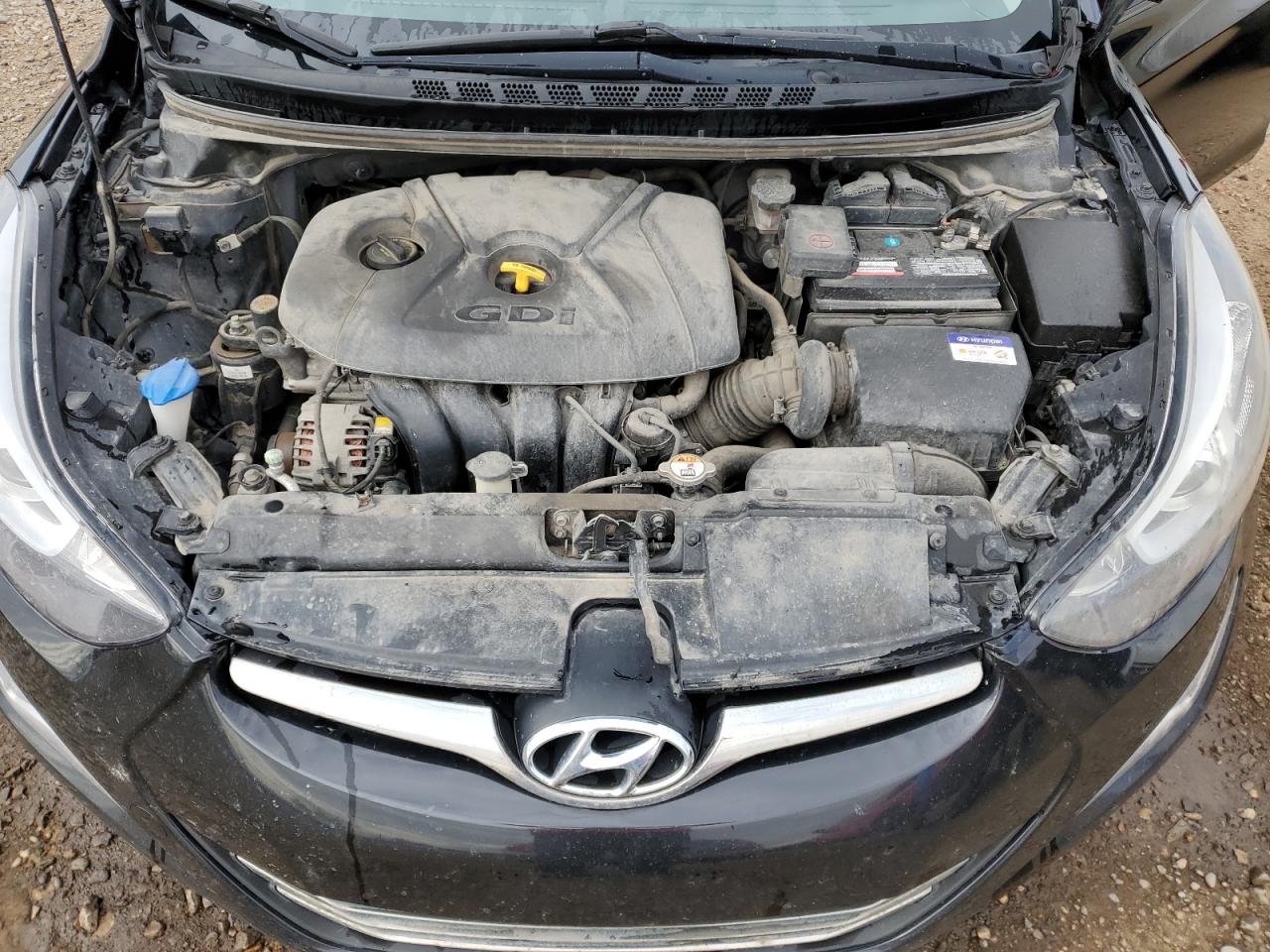 KMHDH4AH0EU152989 2014 Hyundai Elantra Se