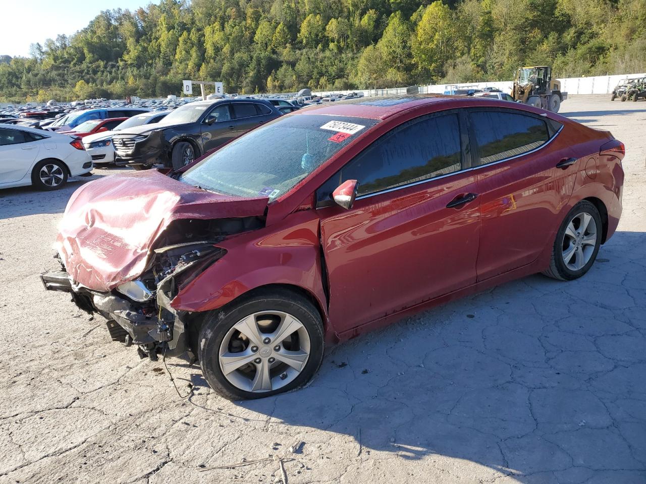 VIN KMHDH4AE4GU605214 2016 HYUNDAI ELANTRA no.1